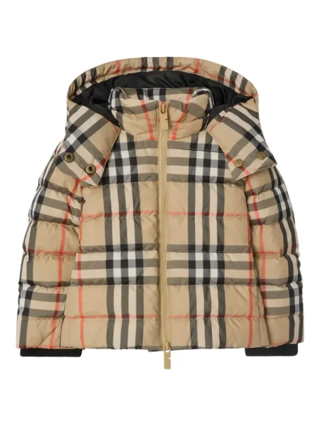 Kurtka dziecięca Burberry brązowa
