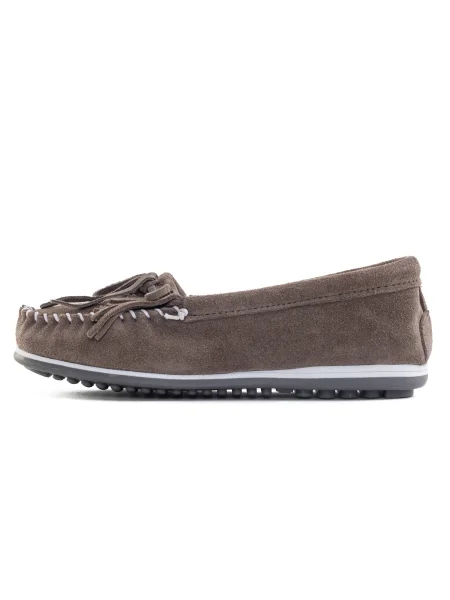 Minnetonka Mocasini Kilty plus gri alb