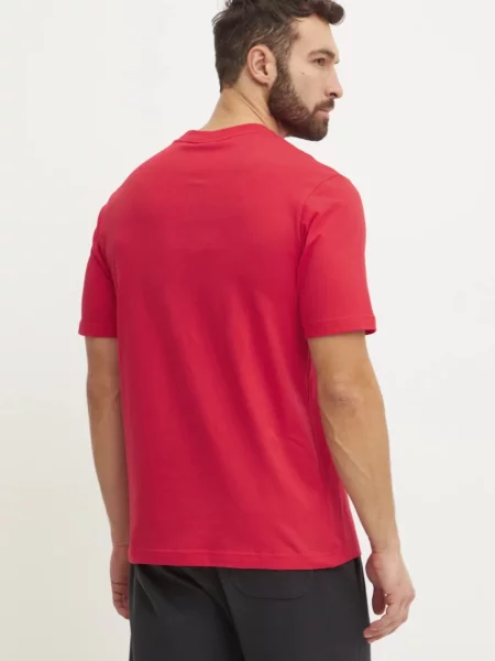 Póló Adidas Sportswear autogrammal piros