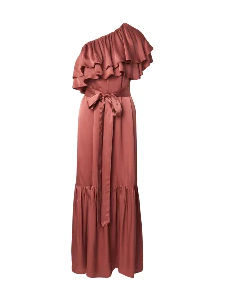 Essentiel Antwerp Večernja haljina Hoenix tamno narančasta