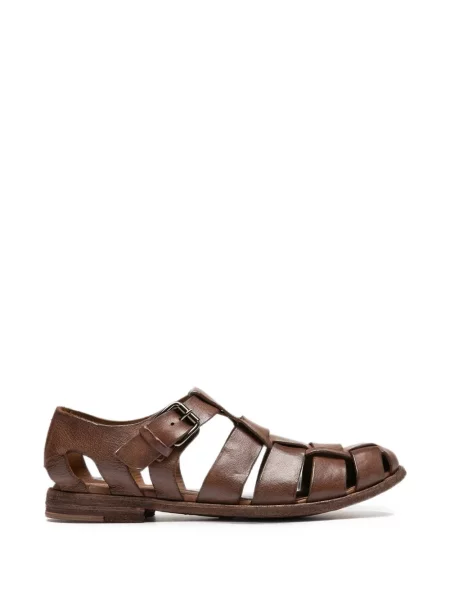 Sandale Officine Creative din piele maro