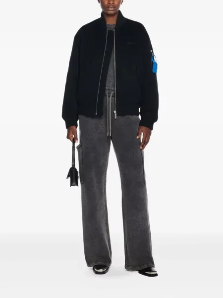 Geacă bomber Off-white alb