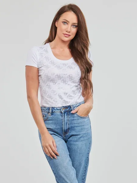 Tricou Guess alb