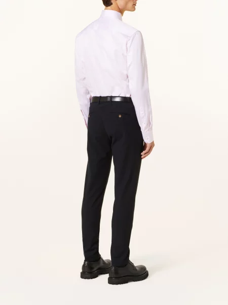 Eton Koszula Slim Fit pink niebieska
