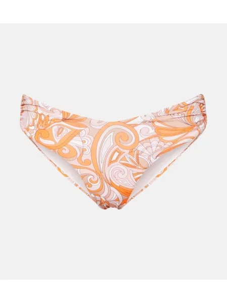 Bikini Melissa Odabash cu talie joasă portocaliu