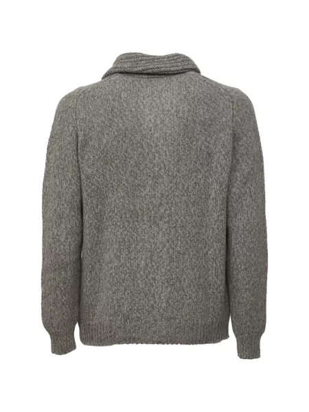 Gulerat cardigan Fedeli gri