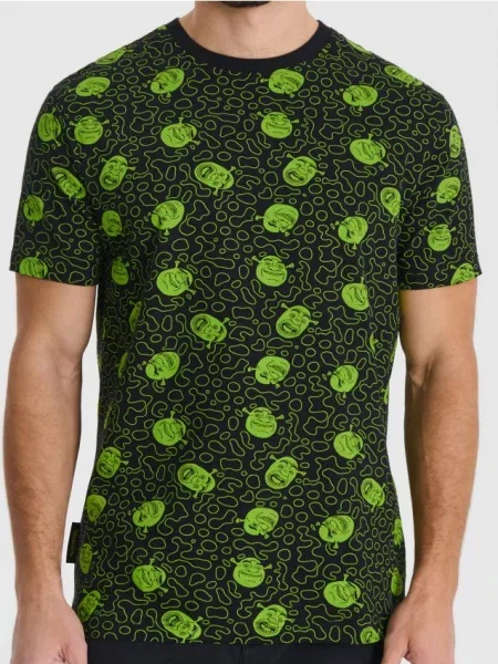 Sinsay Koszulka Shrek czarny