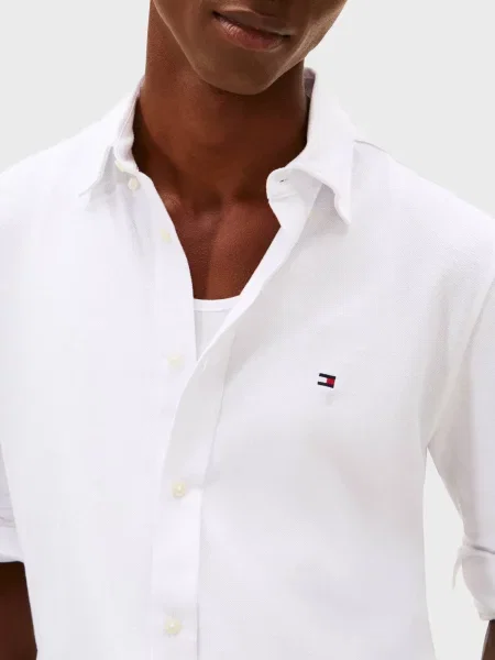 Трикотажна сорочка Tommy Hilfiger біла