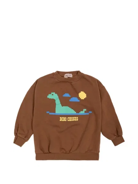 Bluza dziecięca Bobo Choses brązowa