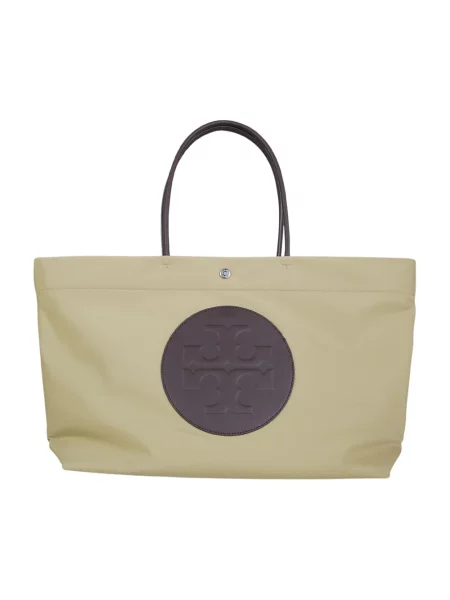Shopperka Tory Burch dwustronna beżowa