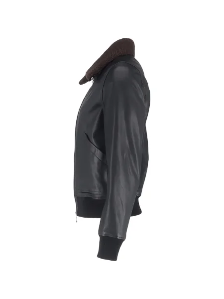 Geanta de piele Mr P. negru