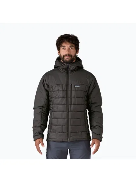 Geacă de puf pentru bărbați Patagonia Hi-Loft Nano Puff Hoody black negru