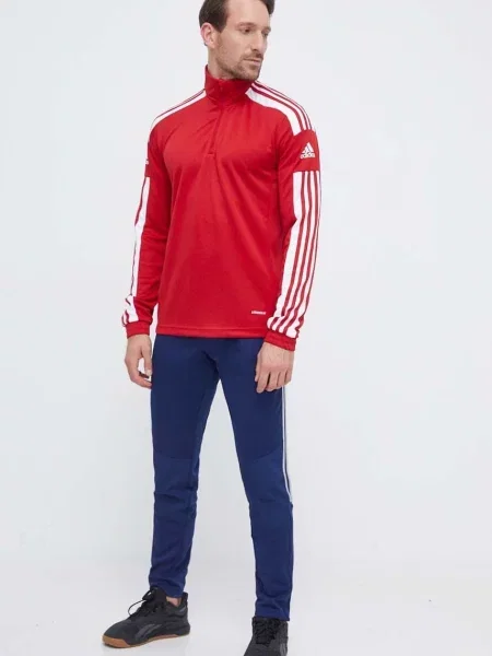 Pulover za vadbo adidas Performance Squadra 21 rdeča