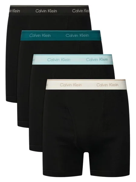 Calvin Klein Underwear Boxeri bej / azur / verde smarald negru