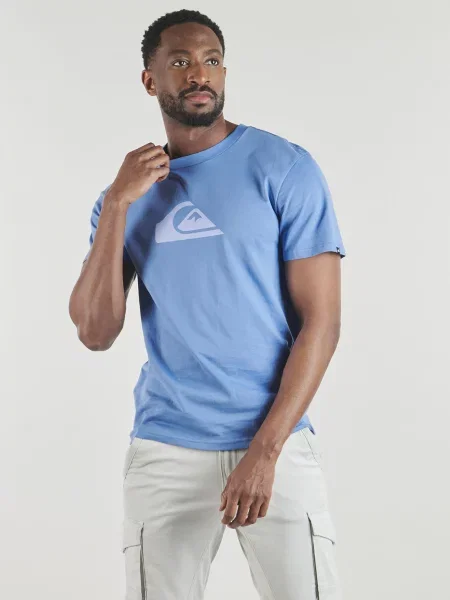 Póló Quiksilver autogrammal kék