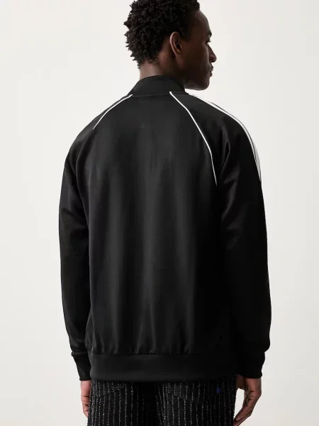 Суичър с цип Adidas Originals черно