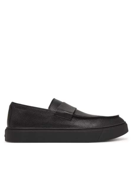 Calvin Klein Loaferek Hybrid Clean Loafer Band Tum Lth fekete