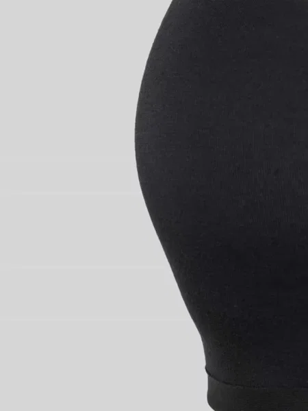 Biustonosz trójkątny z detalem z logo model ‘SMARTOUCH’ Skiny czarny