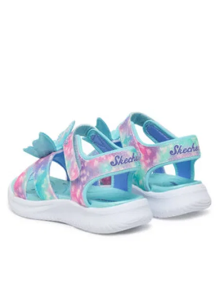 Sandále Skechers Jumpsters Sandal Butterfly Brites modrá