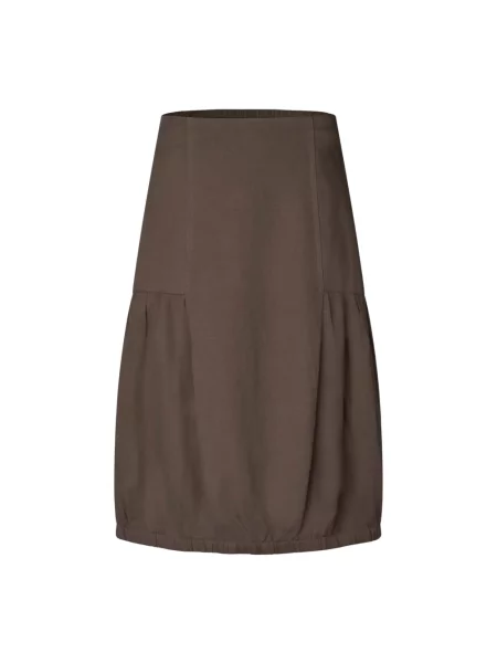 Spódnica midi Masai brązowa