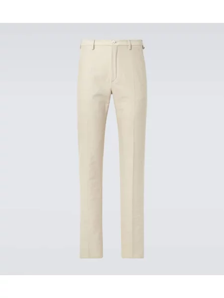 Hlače z ravnimi hlačnicami Incotex bež