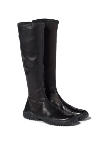 Botine Miu Miu din piele negru