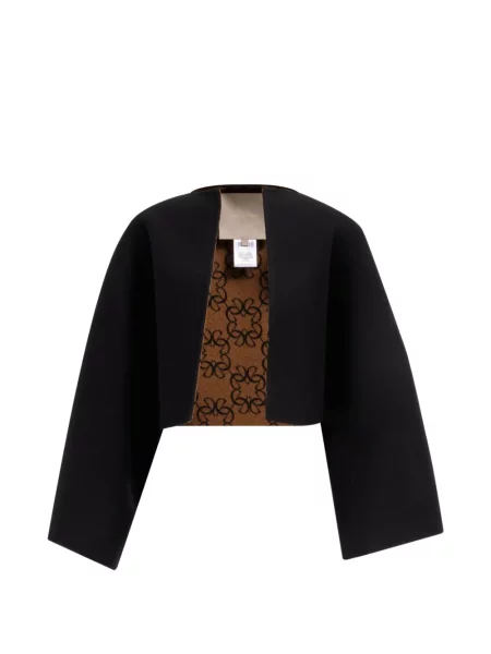Reversibil geacă Elie Saab negru
