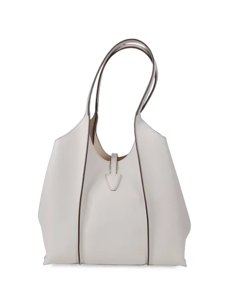 Geantă shopper Tod's din piele alb