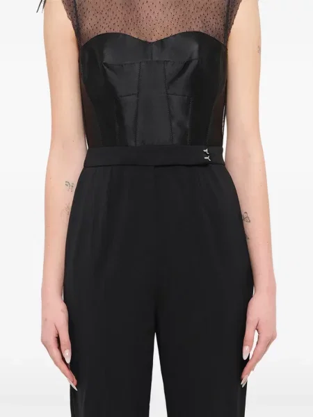 Salopetă Lanvin fără mâneci negru