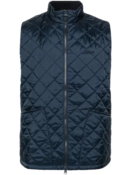 Matlasat vestă Barbour albastru
