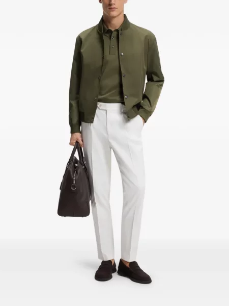 Tricou polo Boss verde