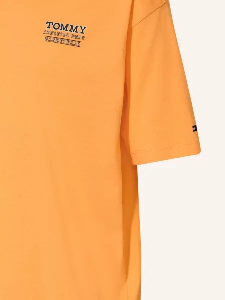 Tommy Hilfiger Koszulka orange pomarańczowa
