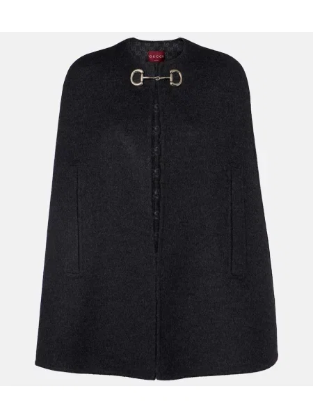 Volnena jakna Gucci siva