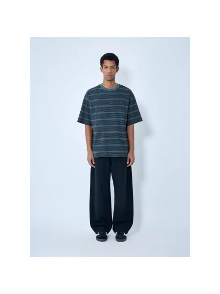 T-shirt o kroju relaxed fit z wyhaftowanym logo model ‘HANSON’ Carhartt Work In Progress zielona