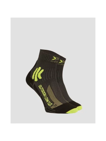 Ponožky X-socks Trek Outdoor Low Cut šedé
