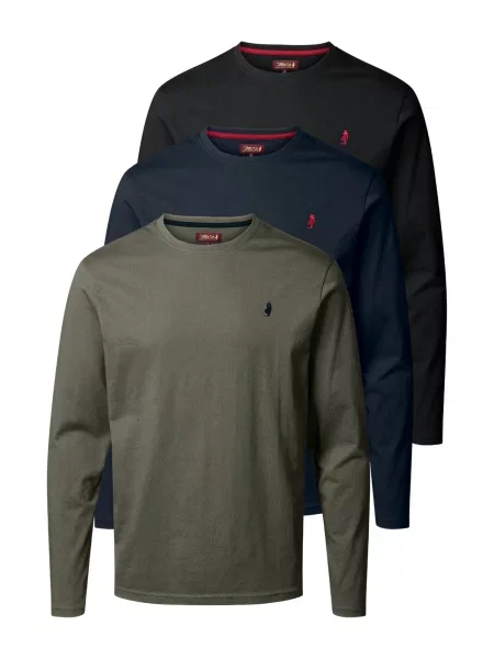 MCS Tričko Jack tmavě modrá / zelená / červená černá