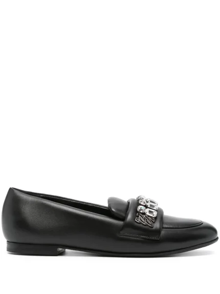 Pantofi loafer Casadei negru