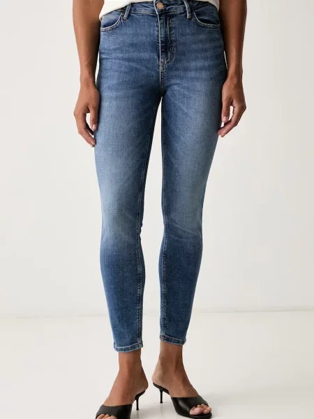 Guess blugi skinny pentru femei SKINNY albastru