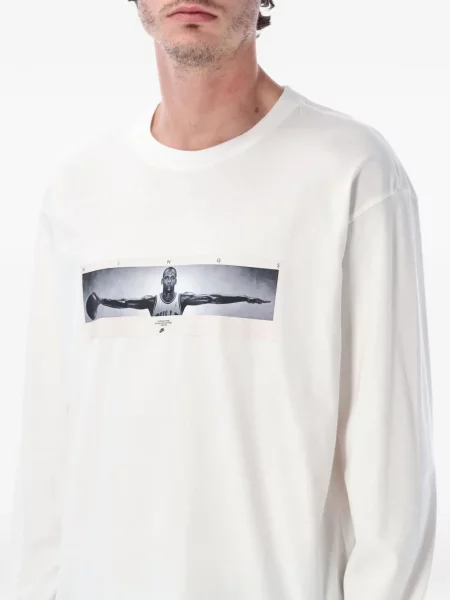 Lung tricou Jordan alb