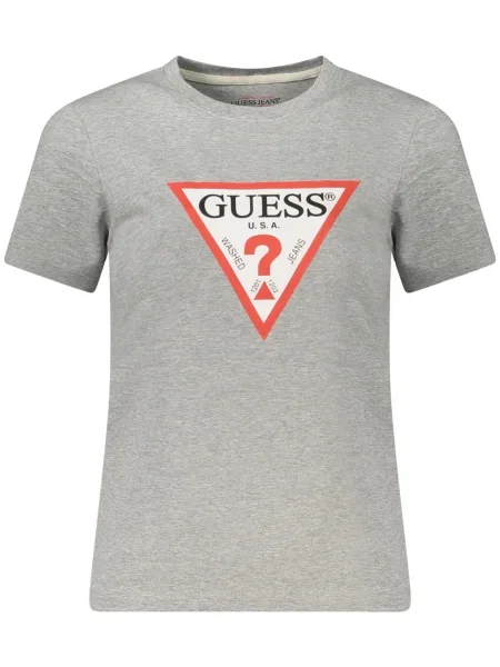 Tricou Guess Jeans alb