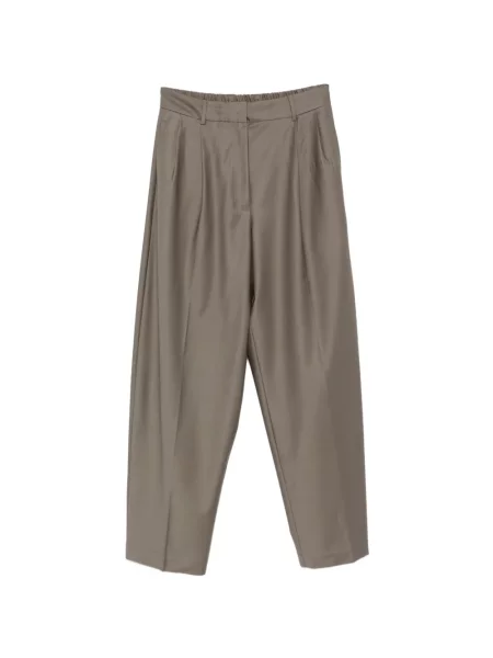 Pantaloni Cordera de lână gri
