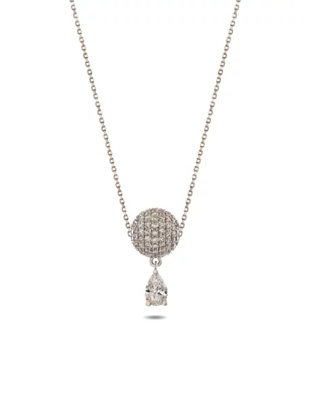 Colier Rosekey alb