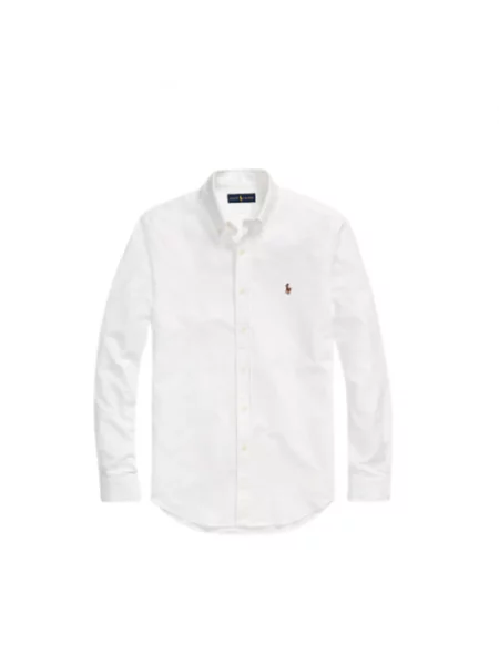 Koszula Polo Ralph Lauren z twillu biała