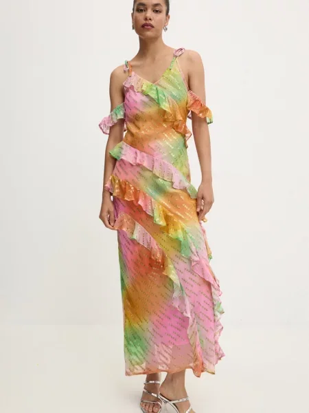 Never Fully Dressed rochie Faro Dress maxi mulata