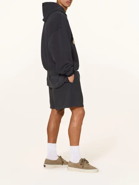 Essentials Fear Of God Mikina S Kapucí V Oversized Střihu / béžová černá
