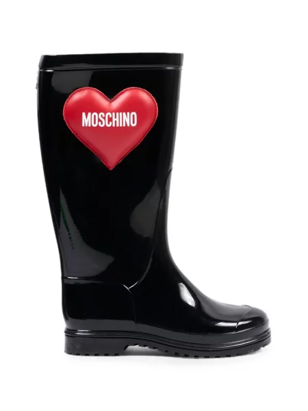 Kalosze dziecięce Moschino czarne