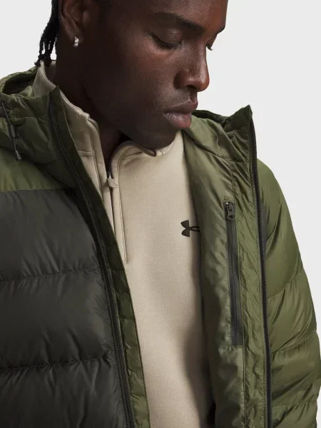 Пуховик Under Armour оливковий