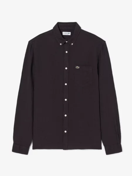 Рубашка Lacoste коричневая