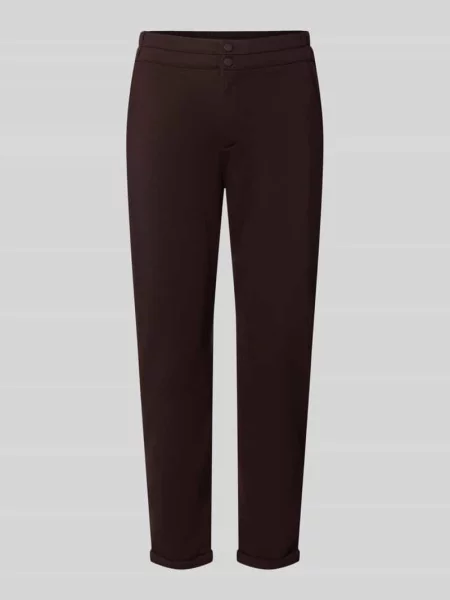 Spodnie materiałowe o kroju skinny fit z dodatkiem model NANNI' Free/quent