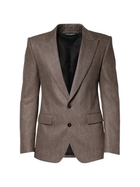 Sacou Dolce & Gabbana cu rever maro